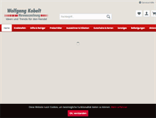 Tablet Screenshot of kobelt-warenauszeichnung.de